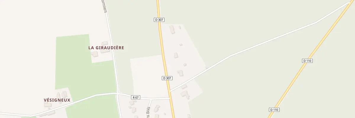 Plan du 450 Rte du Mans à Pontvallain