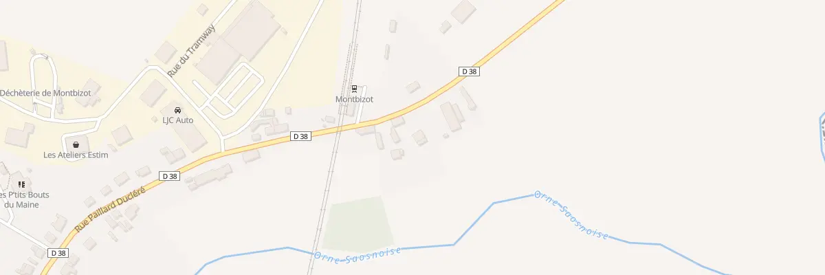 Plan du 85 Rue Paillard Duclere à Montbizot