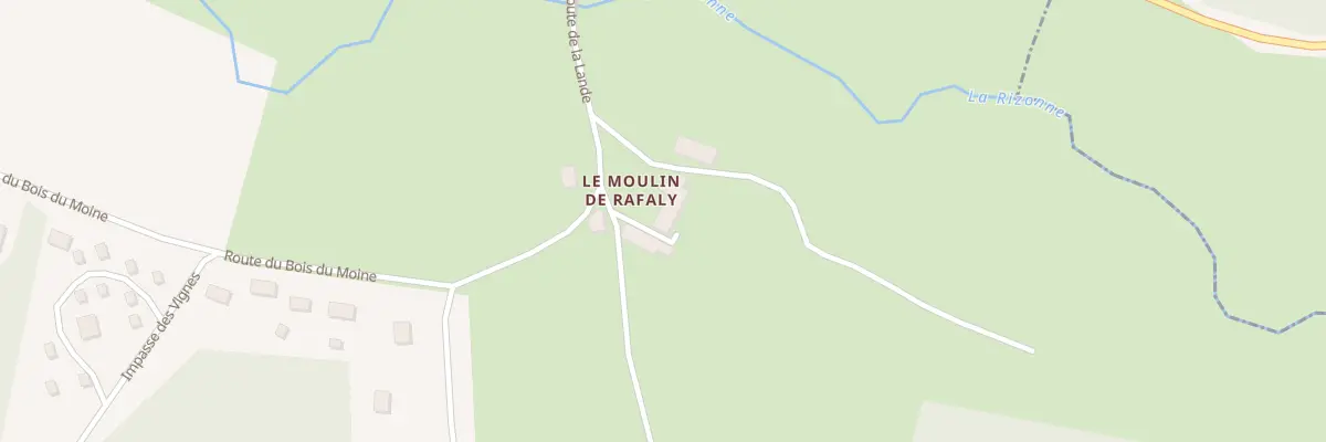 Plan du 48 Moulin de Rafalie à Saint-Vincent-Jalmoutiers