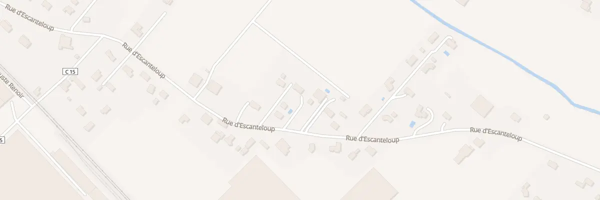 Plan du 85B Rue d’Escanteloup à Marmande