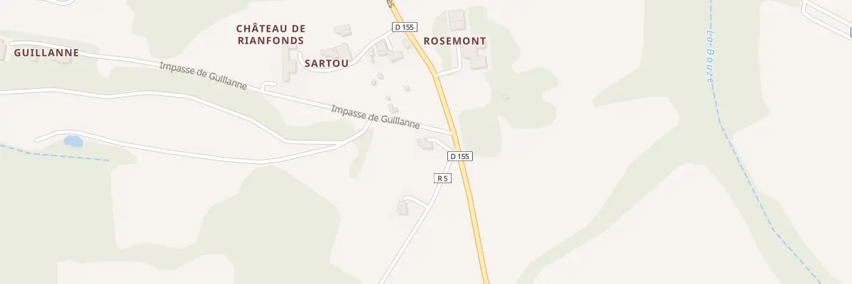 Plan du 9021 Sartou à Gazax-et-Baccarisse