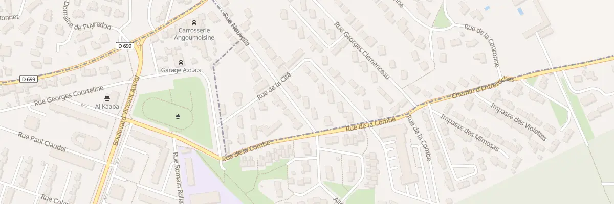 Plan du 20 Rue Nouvelle à L’Isle-d’Espagnac