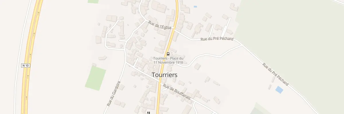 Plan du 45 Rte de Paris à Tourriers