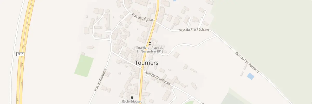 Plan du 49 Rte de Paris à Tourriers
