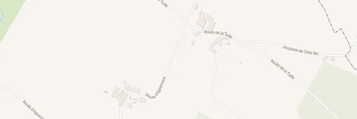 Plan du 4 Rte d’Apremont à Boisné-La Tude
