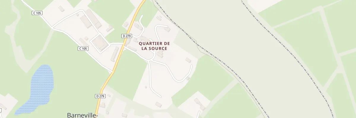 Plan du 115 Che du Moulin à Barneville-la-Bertran