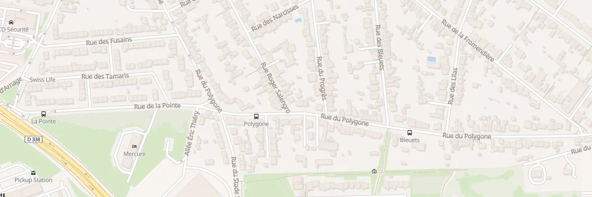 Plan du 131 Rue Roger Salengro au Mans