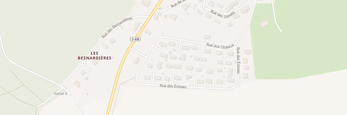 Plan du 20 Imp des Bouvreuils à Chailloué