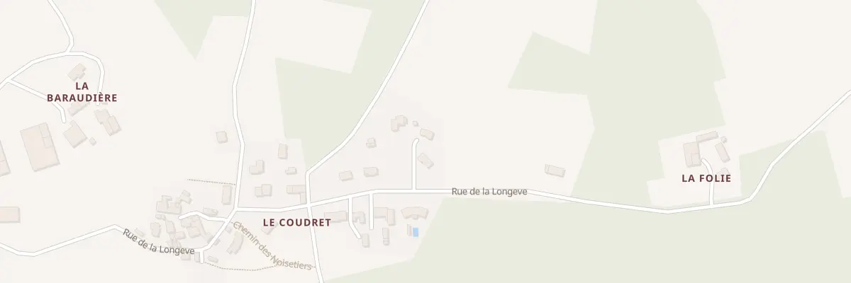 Plan du 25 Rue de la Longève à Celle-Lévescault