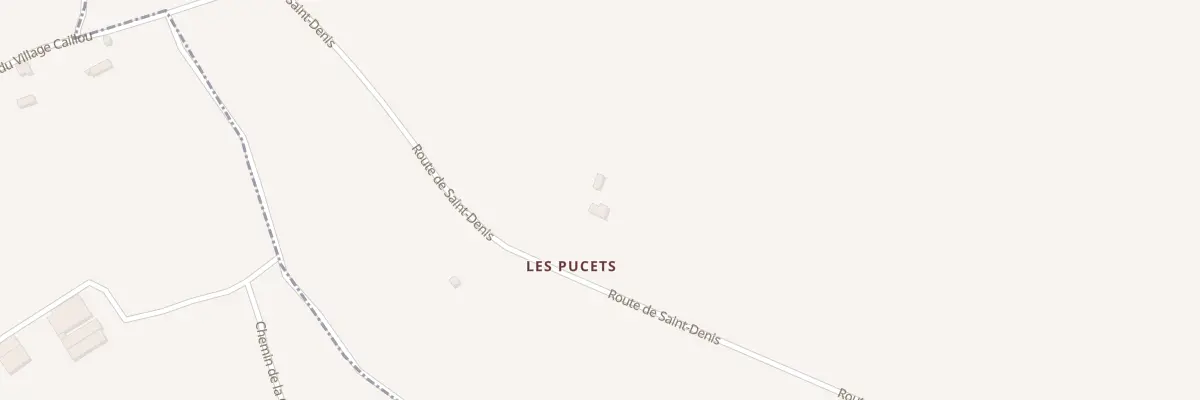 Plan du 2 Les Pucets à Aubry-le-Panthou