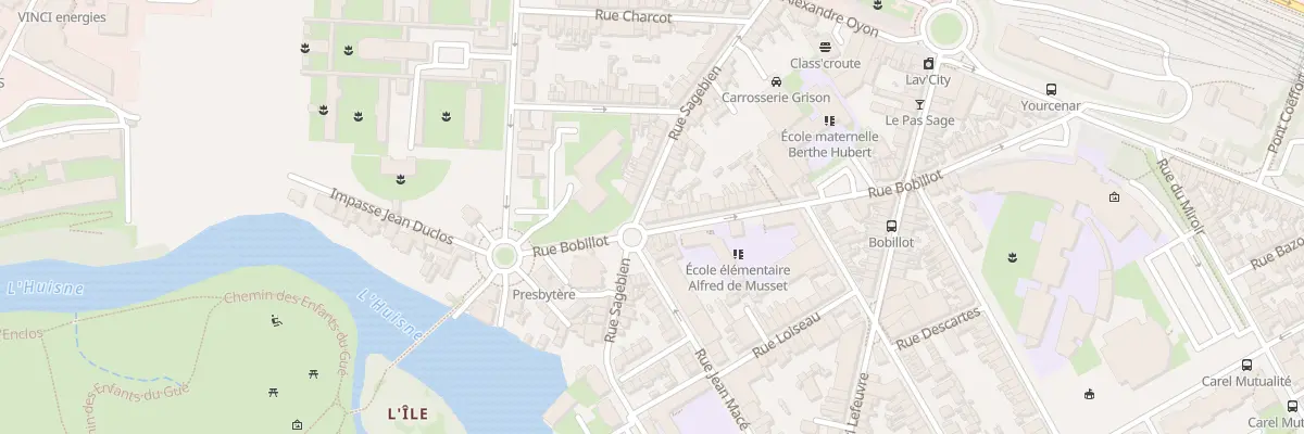 Plan du 47 Rue Sagebien au Mans