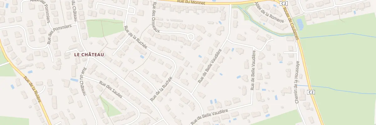 Plan du 21 Rue de la Ruchee à Saint-Pavace
