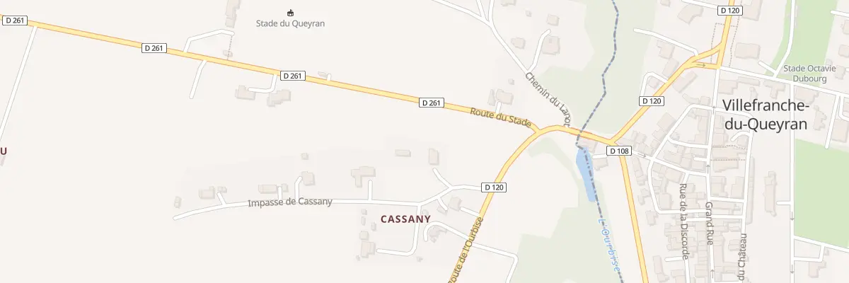 Plan du 82 Cassany à Anzex