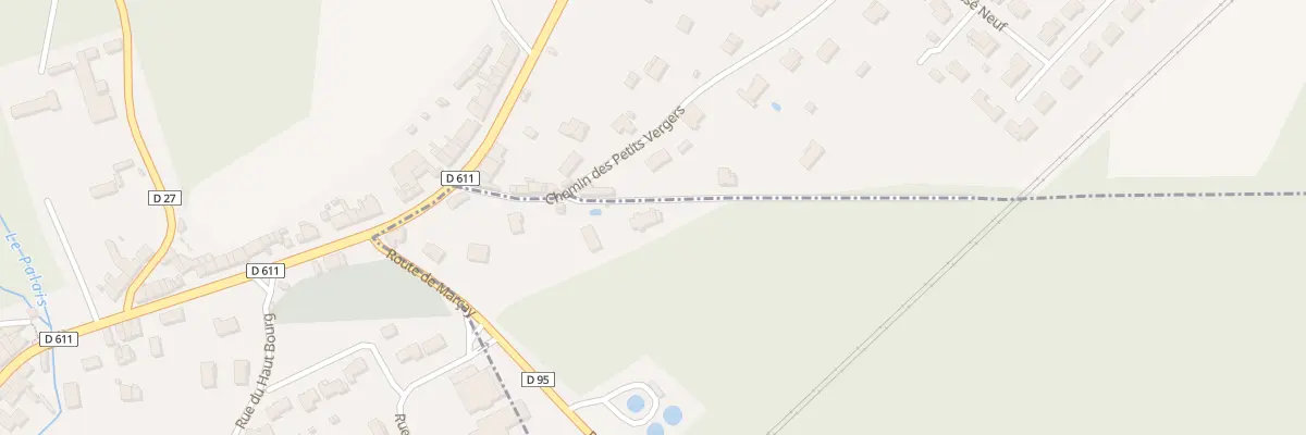 Plan du 5303 Coulombiers à Marçay