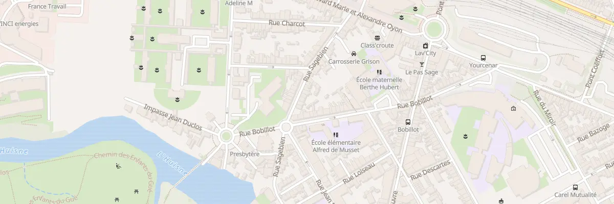 Plan du 41 Rue Sagebien au Mans