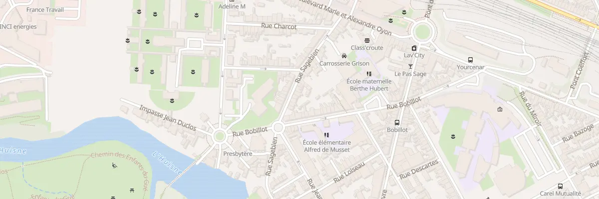 Plan du 39 Rue Sagebien au Mans