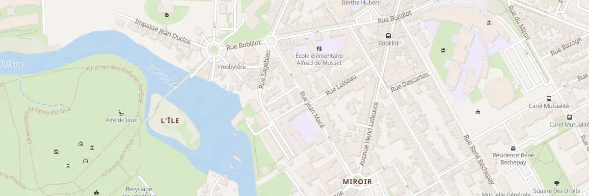 Plan du 18 Rue Jean Mace au Mans