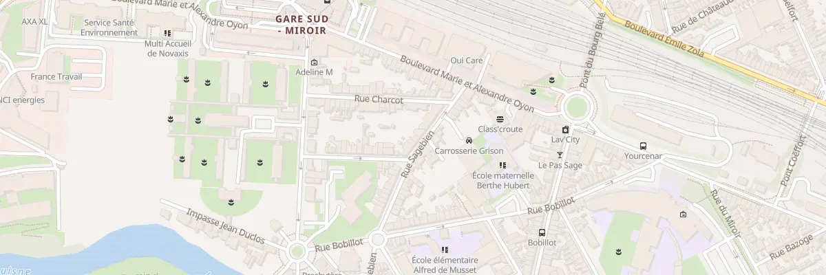 Plan du 18 Rue Sagebien au Mans