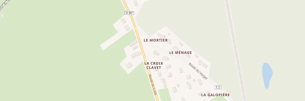 Plan du 29 Rte du Verger à Moncé-en-Belin