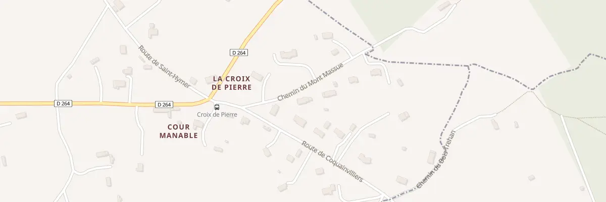 Plan du 1976 Che du Mont Massue au Torquesne