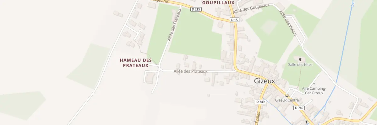 Plan du 136 Rue de la Petite Chapelle à Gizeux
