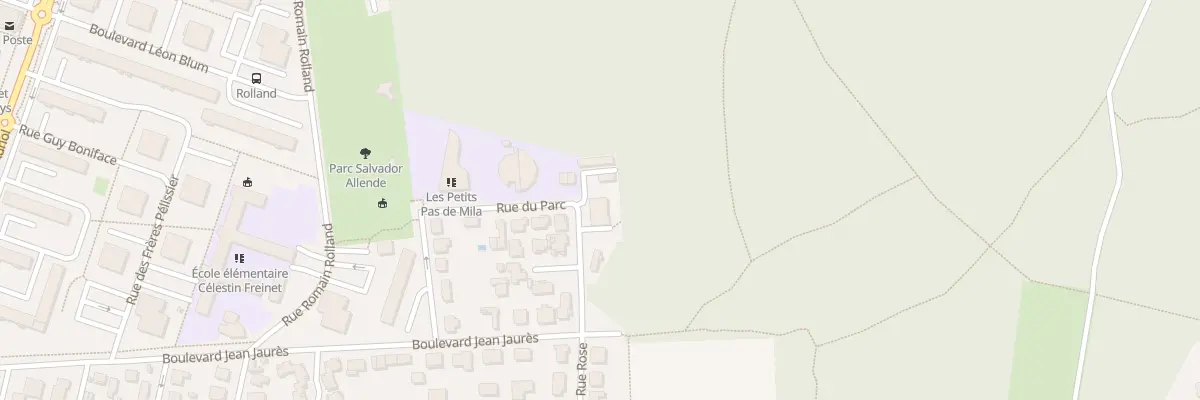Plan du 11 Rue du Parc à Soyaux