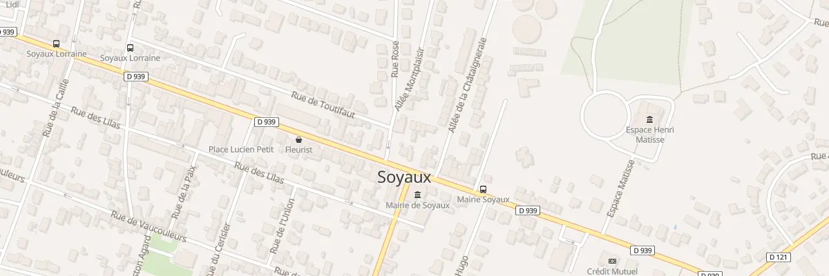 Plan du 162 Av du Général de Gaulle à Soyaux