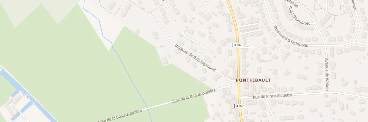 Plan du 7 Imp de Bois Raymond à Moncé-en-Belin