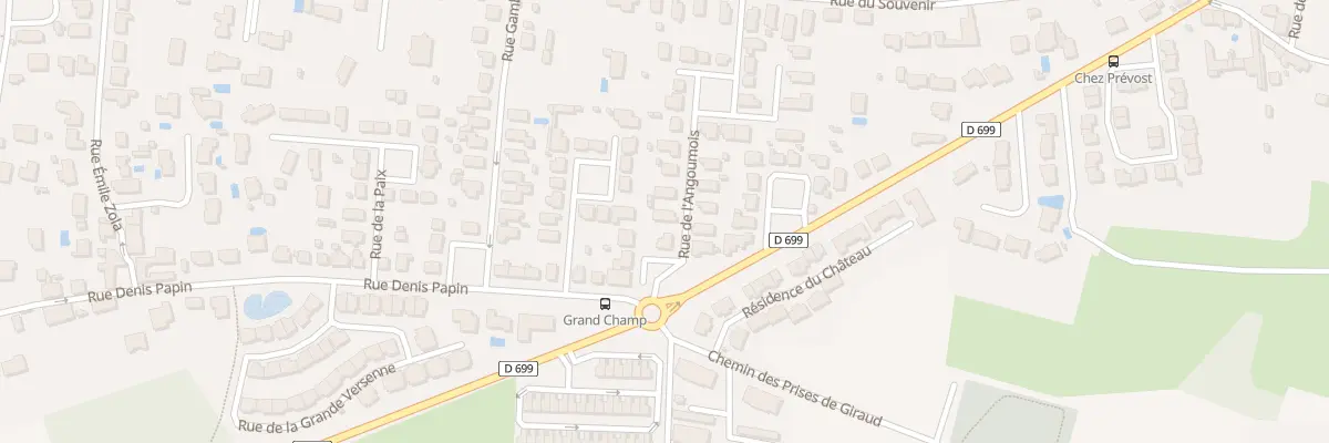 Plan du 8 Rue de l’Angoumois à L’Isle-d’Espagnac