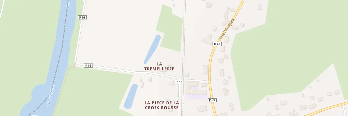 Plan du 2A Che de L’Ebrarderie à La Guierche