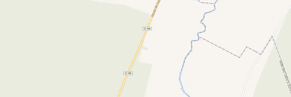 Plan du 72 Rte de Gizeux à Bourgueil