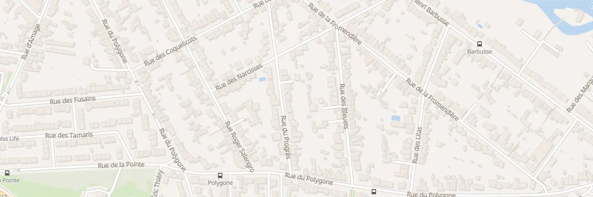 Plan du 37 Rue du Progrès au Mans