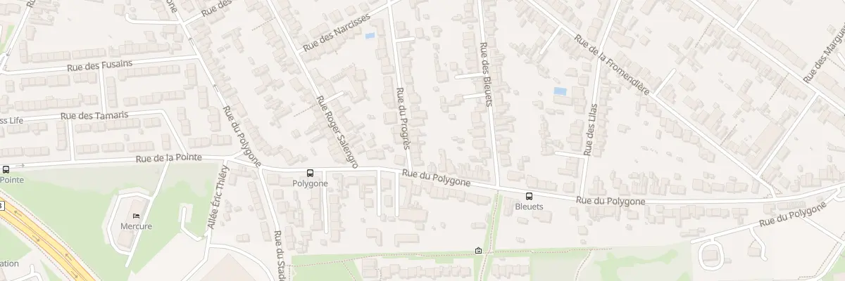 Plan du 55 Rue du Progres au Mans