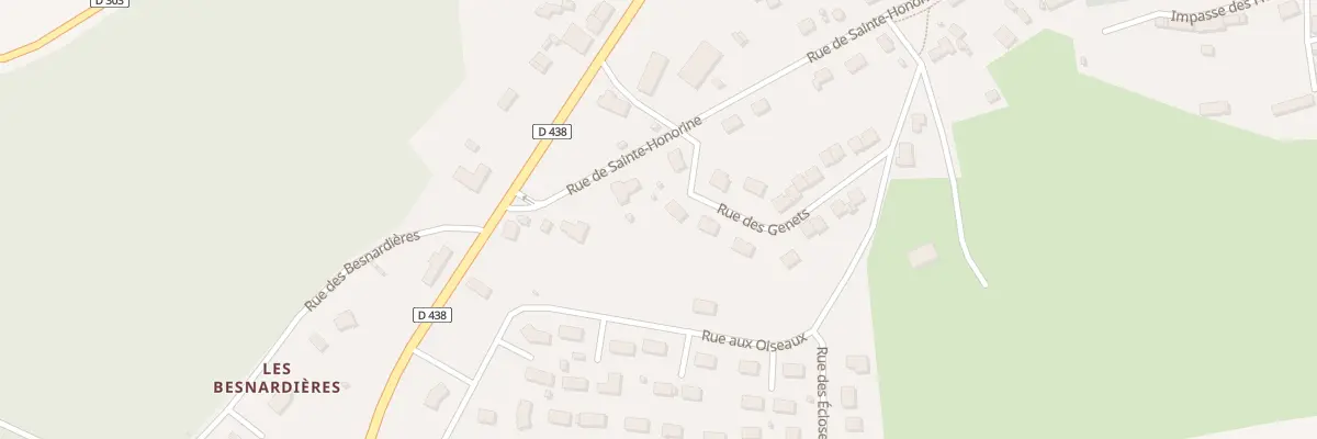 Plan du 15 Rue des Genêts à Chailloué