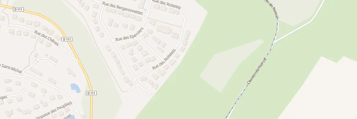 Plan du 12 Rue des Roitelets à Fontenay