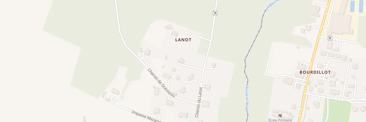 Plan du 5192 Lanot à Anzex