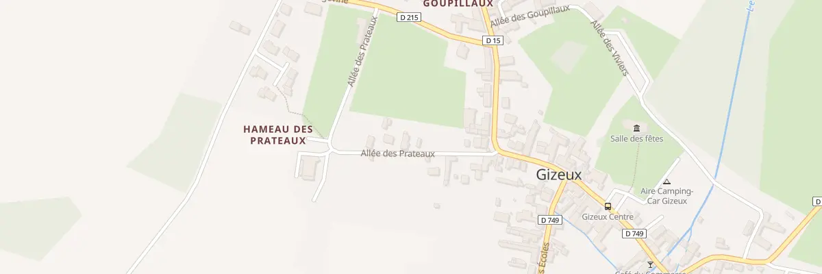 Plan du 108 Rue de la Petite Chapelle à Gizeux