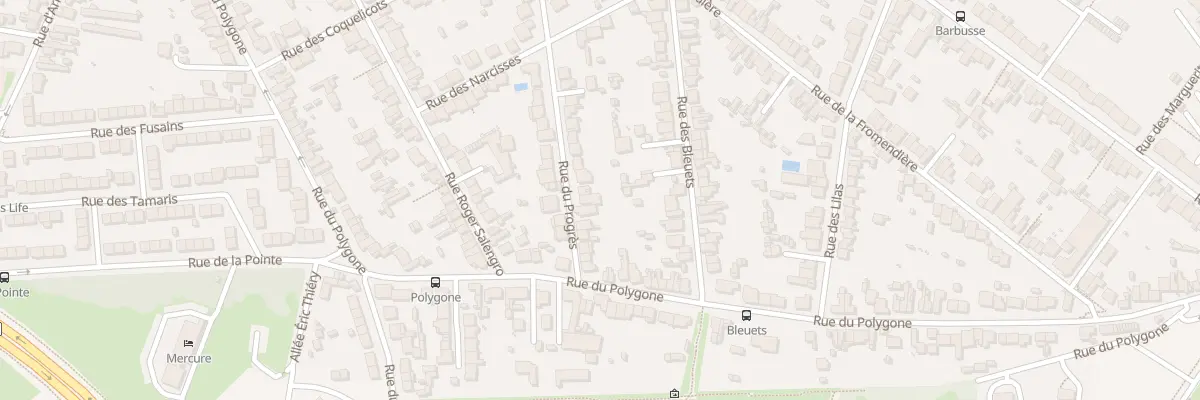 Plan du 47 Rue du Progrès au Mans