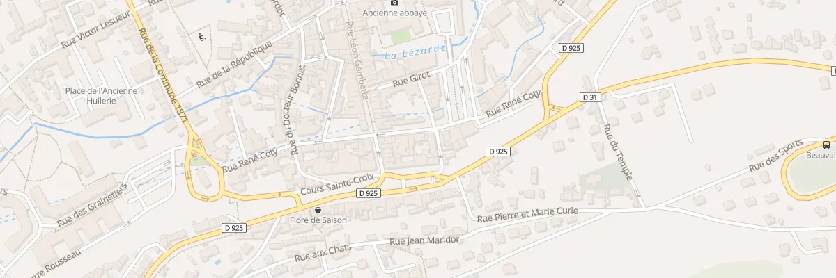 Plan du 5 Rue René Coty à Montivilliers