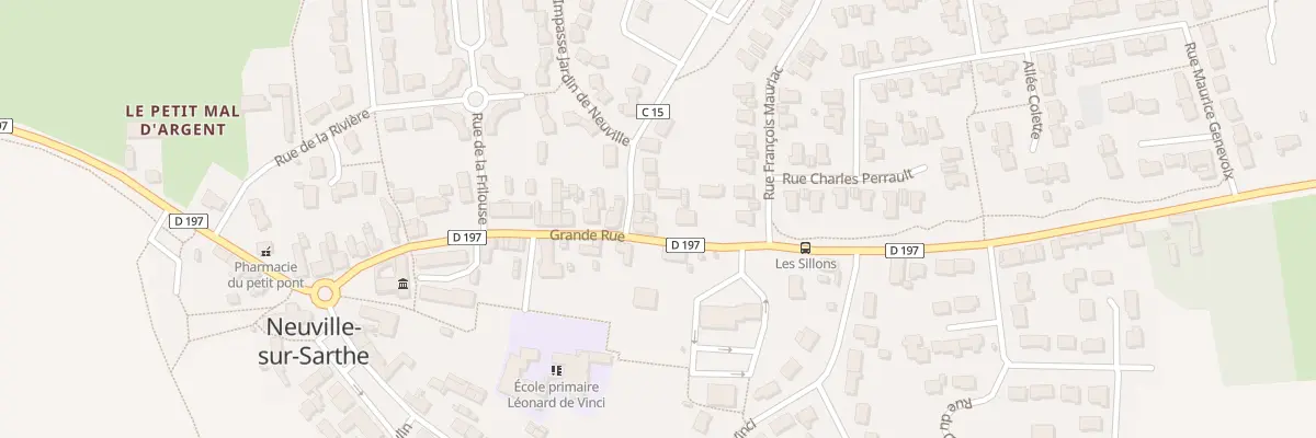 Plan du 4 Rue du Stade à Neuville-sur-Sarthe