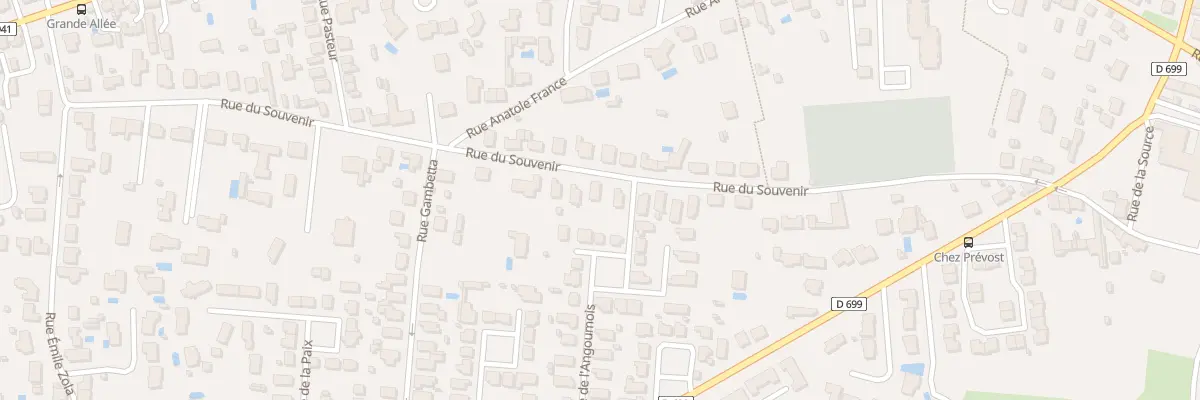 Plan du 37 Rue du Souvenir à L’Isle-d’Espagnac