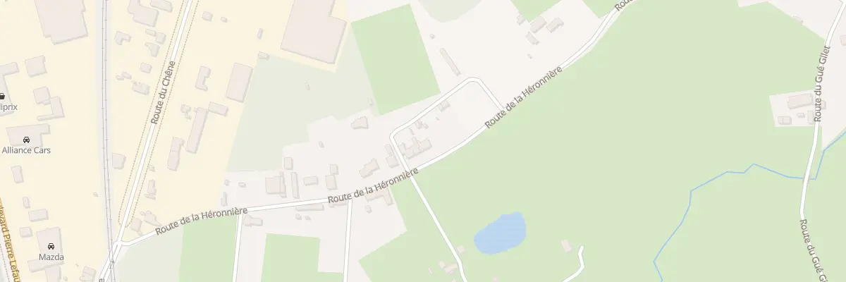 Plan du 47 Rte de la Héronnière à Arnage
