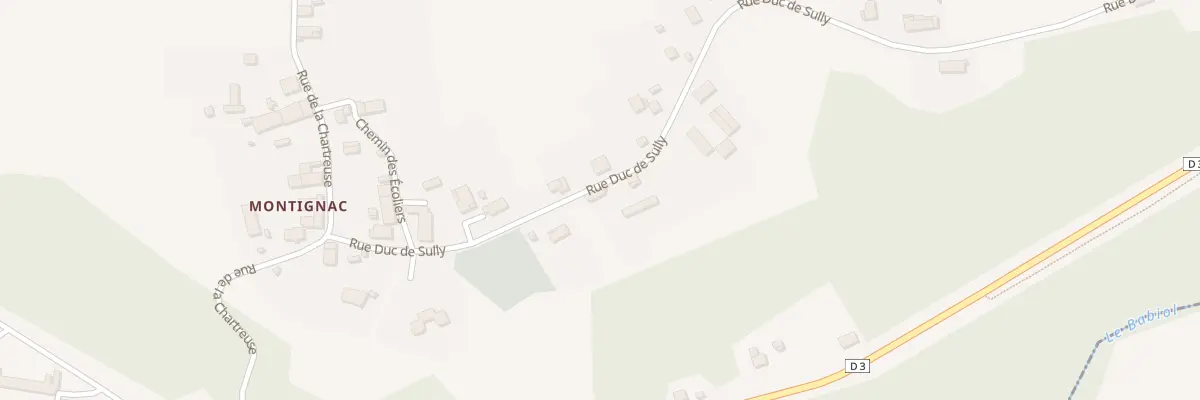 Plan du 14 Rue du Duc de Sully à Montpon-Ménestérol