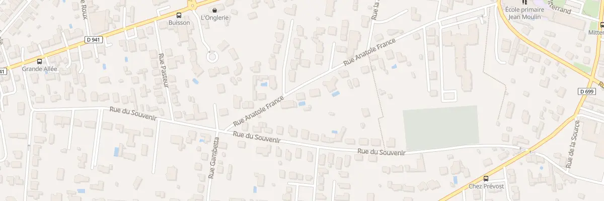 Plan du 30 Rue Anatole France à L’Isle-d’Espagnac
