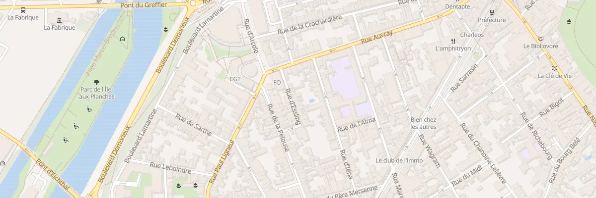 Plan du 9 Rue d’Essling au Mans