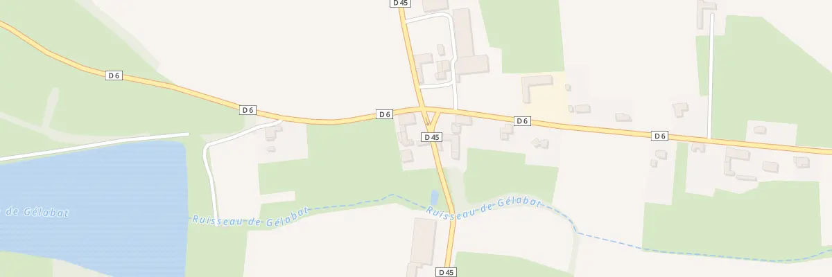 Plan du 2 Rte de Mansan à Sénac