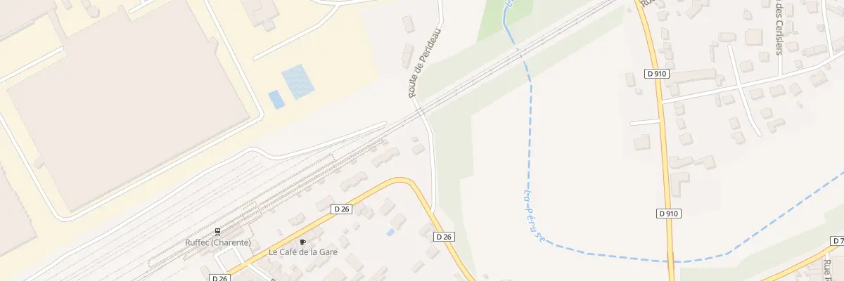 Plan du 2 Bd de Verdun à Ruffec