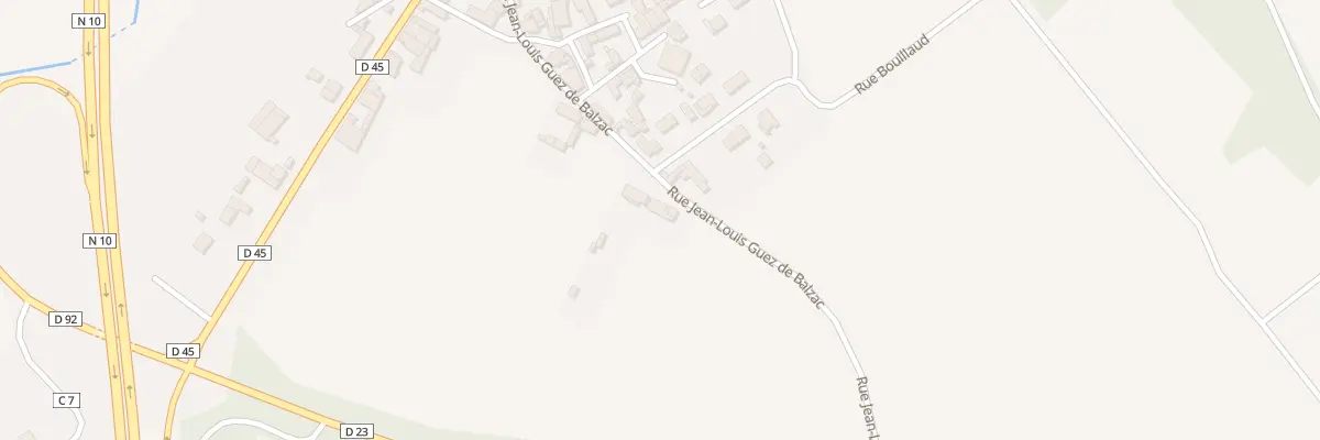 Plan du 314 Rue Jean-Louis Guez de Balzac à Champniers