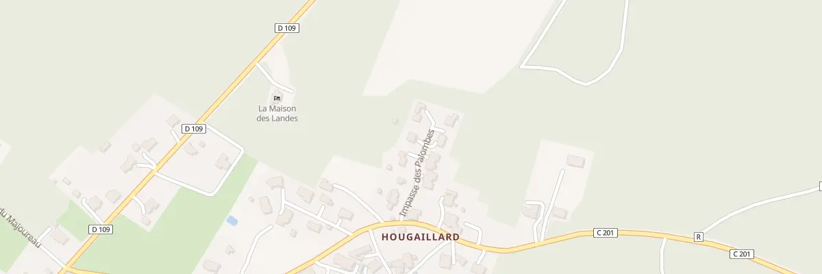 Plan du 3 Imp des Palombes à Réaup-Lisse