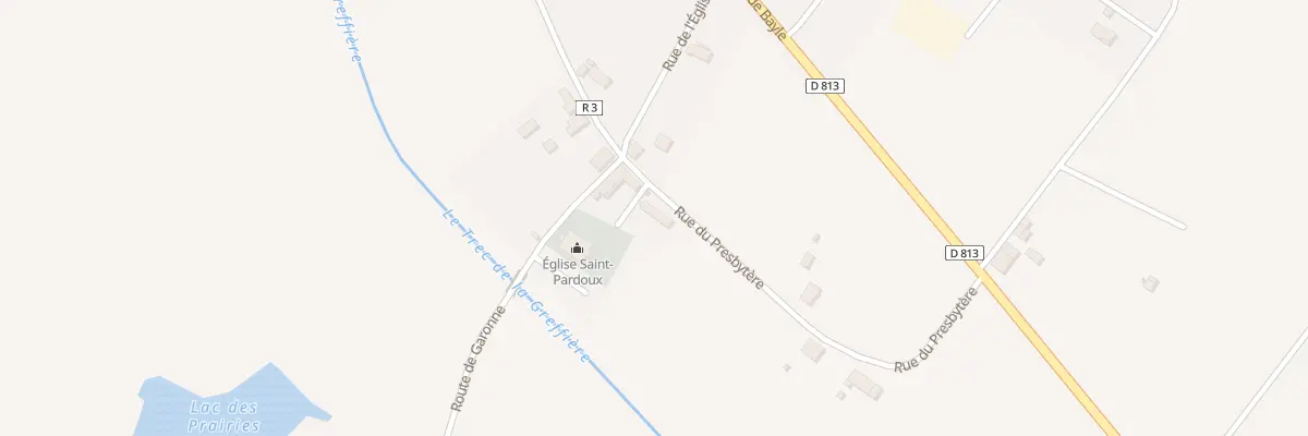 Plan du 8 Rue du Presbytère à Saint-Pardoux-du-Breuil